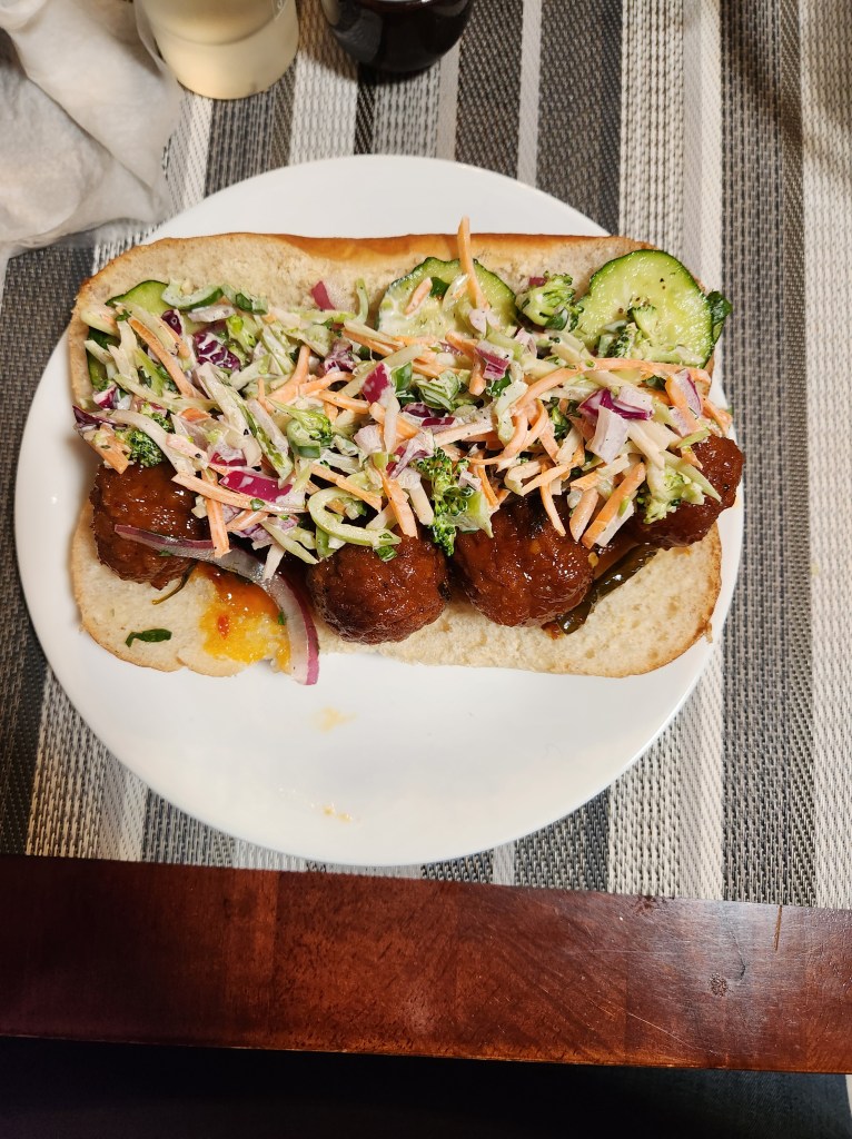 Chef Jamie's recreation of the Bahn Mi Vietnamese sandwhich.